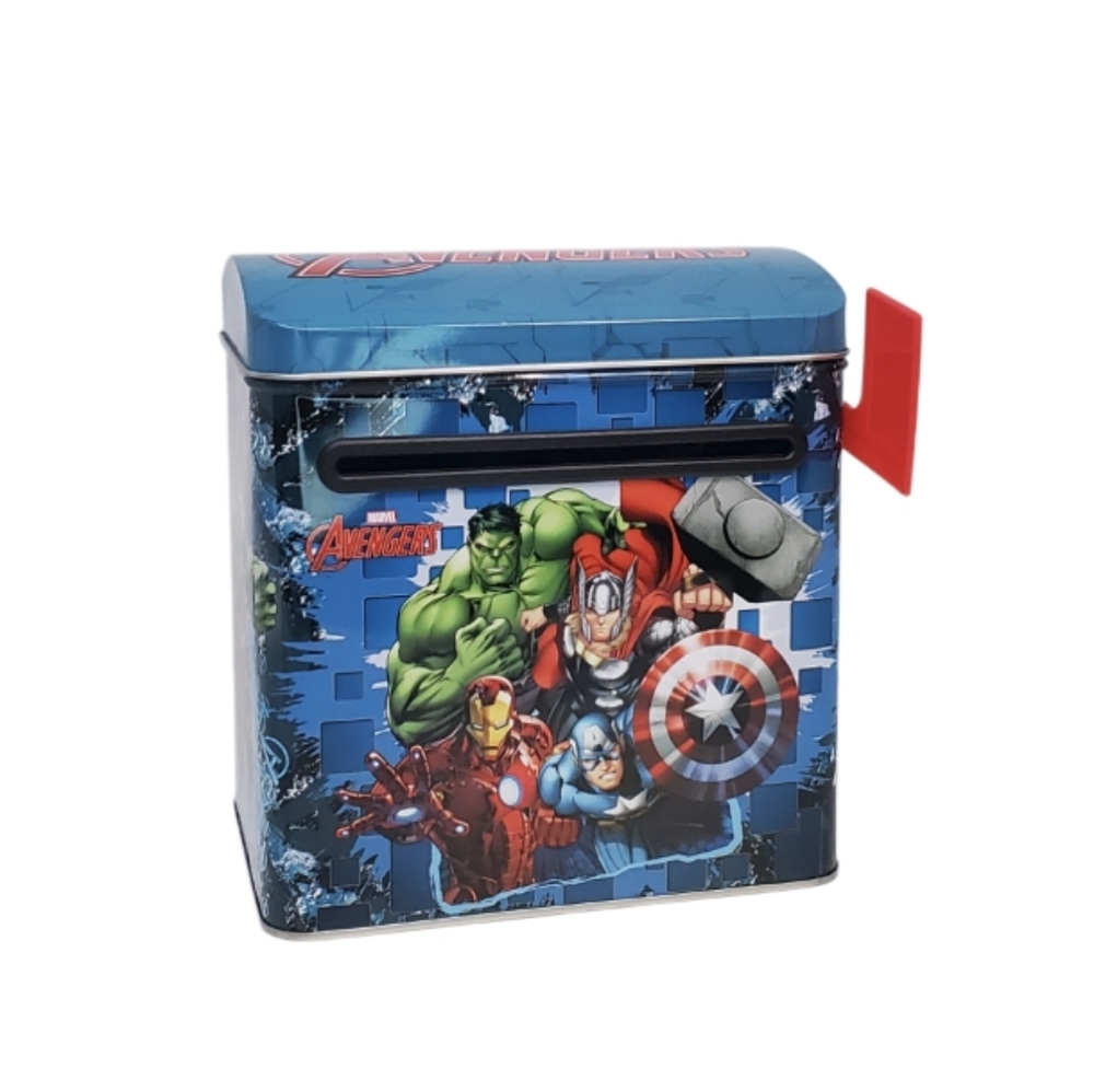 Marvel Avengers Tin Valentine Mailbox